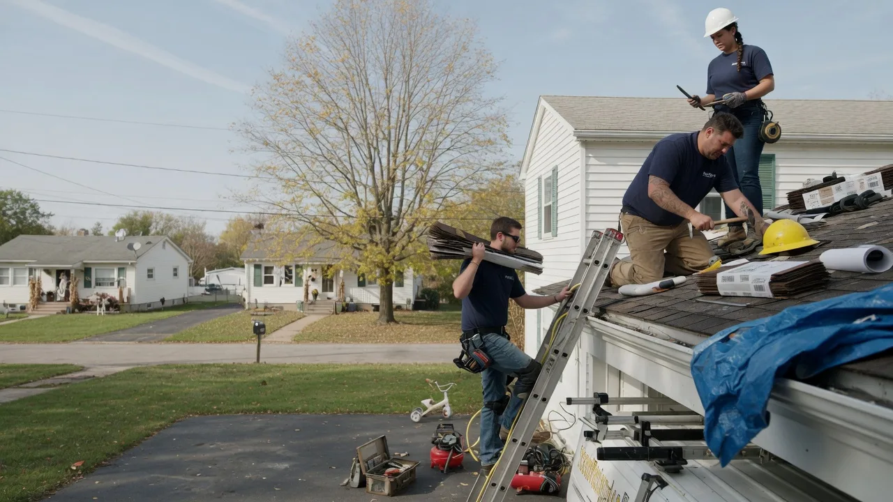 Local Roofing Contractors in Greenfield, IL near me